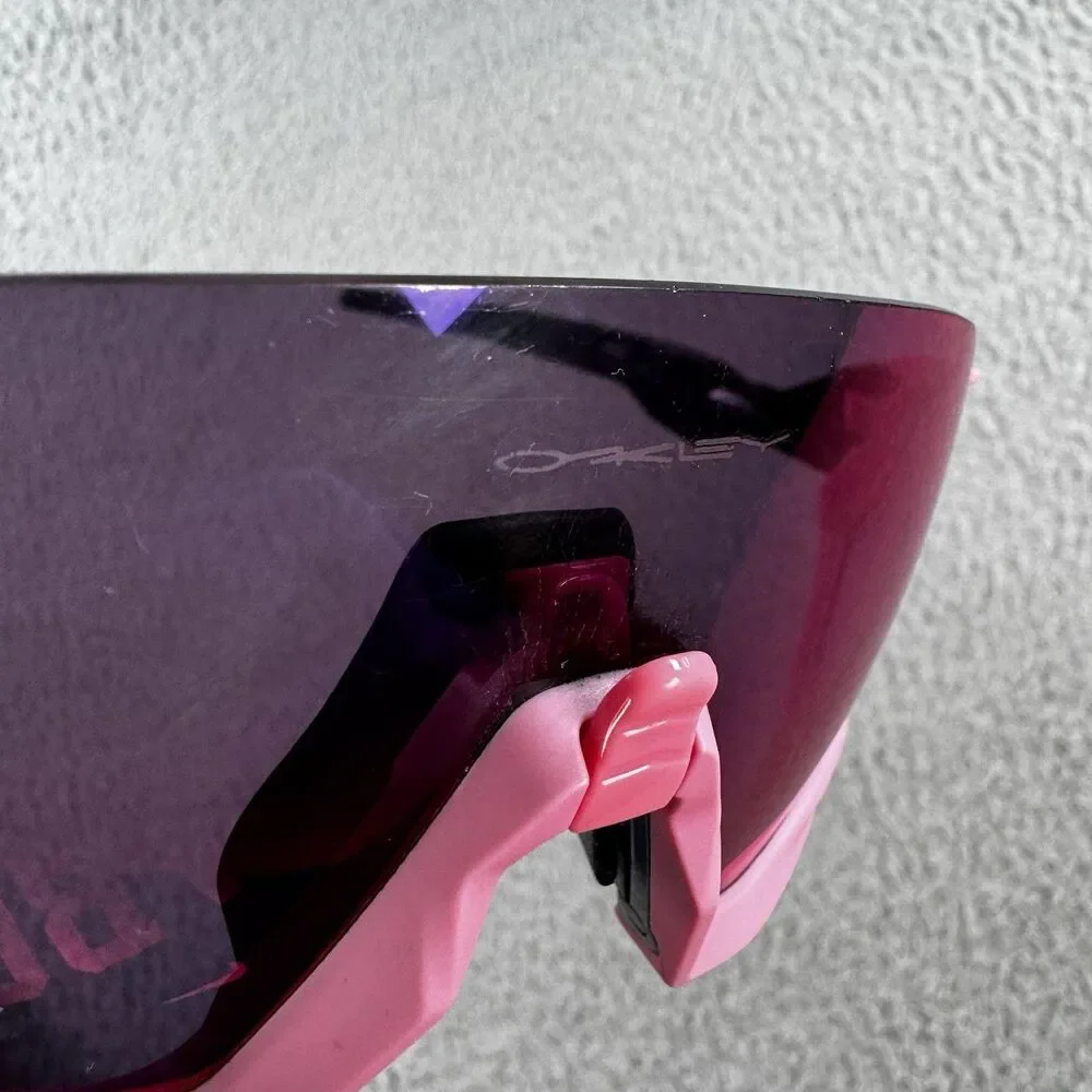 Oakley Flight Jacket Neon Pink Prizm Sunglasses